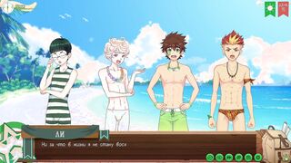 Game: Mates Camp path two, part 8 - Taiga's handsome swimming boxers (russian voiceover)