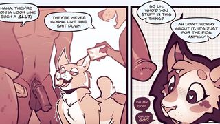 Wool Glazed Comic Dub: Queer by Have Joy (Furry Toon, Wool Glazed Femboy, Cartoon, Assfuck Foray)