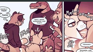 Wool Glazed Comic Dub: Queer by Have Joy (Furry Toon, Wool Glazed Femboy, Cartoon, Assfuck Foray)