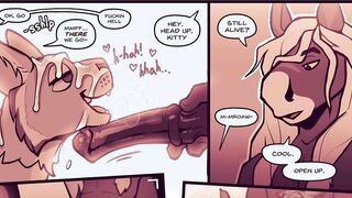 Wool Glazed Comic Dub: Queer by Have Joy (Furry Toon, Wool Glazed Femboy, Cartoon, Assfuck Foray)