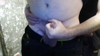 Getting a rubdown from the manager