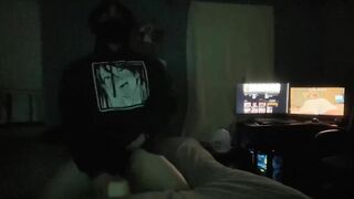 Video Night Face-Sitting (TOTAL MOVIE FREE-FOR-ALL)