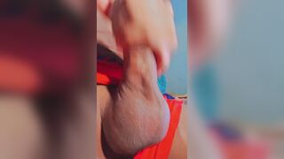 Stud who rubs and strokes until he has a pleasant popshot