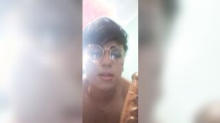 Putting a 24 cm fuck stick in me, I can't squeal much or else my stepparent will come and penetrate me
