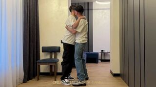 2 men poke in clothes