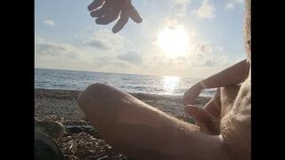 Joy on the beach