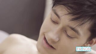 Dark-Haired Sweetie Logan S Milks His Rock Hard Manhood While Gapping His Culo Fuck Hole!