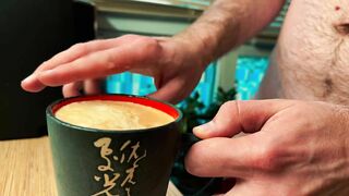 Cumpuccino. I jack off and jizm in coffee and then my mate gulps it while frolicking flick games