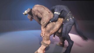 Unshaved Femboy x Monster Hard-On THREE DIMENSIONAL