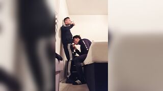 Scally homosexual men masturbate outdoor and homemade scally penetrate