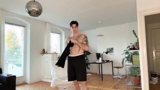 Let me dominate you with my sweat-doused beefy bod