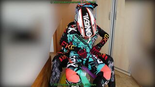 banging my boyfriend on a ball, pecker the syringe