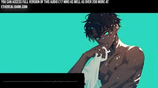 Amateur bottom takes lollipop for the very first time | M4M ASMR RP