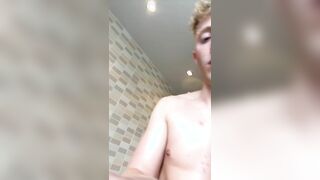 Steamy Youngster Jerksoff After Football