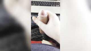 Privately milking during a zoom call / lecture