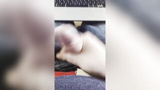 Privately milking during a zoom call / lecture