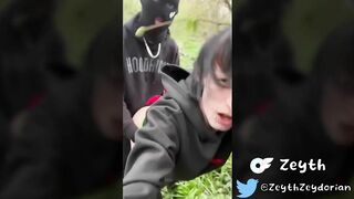 Chav and Punk outdoor Fun