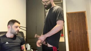 Inhaling bone after getting caught draining off