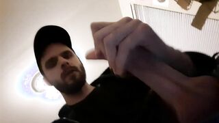 Jerkin' Off and Nutting at my Desk