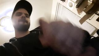 Jerkin' Off and Nutting at my Desk