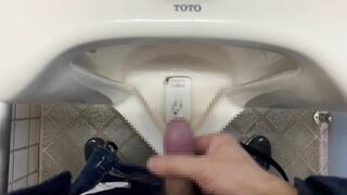 I masturbated in wc during the picnic.