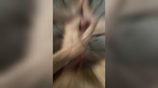 Unshaved Squealing Mammary Cum shot