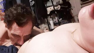 Latino Dad Helps his Disabled Boy Jism