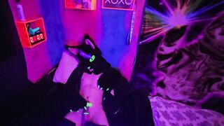 Alleycat kneads off with fresh plaything