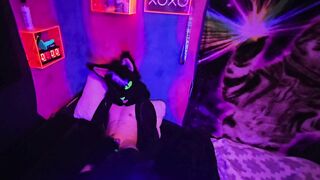 Alleycat kneads off with fresh plaything