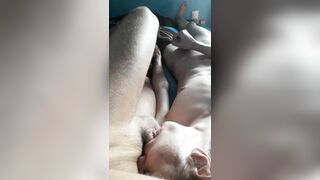 He said: "let me fellate you even when you're gentle, stepdaddy"