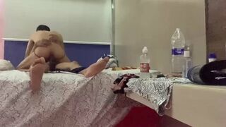 he enjoyed it so much that he ended up riding my sausage