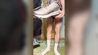 Milky Socks Jock Wank Finger