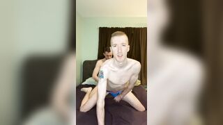 Youngster Tied and Ball-gagged Sans a condom Breeding