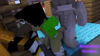 Our Secret College Club / Minecraft Queer Porn