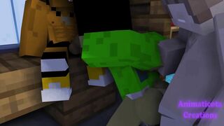 Our Secret College Club / Minecraft Queer Porn