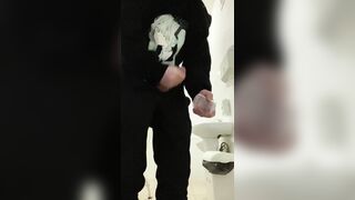 Youngster dryly faps off in the medical center