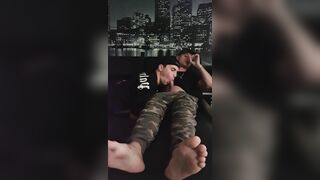 Caught Wanking Off by My Stud and Got My Weenie Gargled Rock hard - he drank my spunk