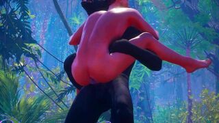 my hairy werewolf mate and he humps great