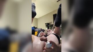 Max frolicking with shoving fuck stick