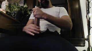 Draped, Bearded and Glazed In Jism