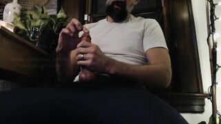 Draped, Bearded and Glazed In Jism