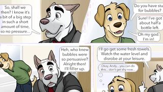 Unshaved Comic Dub: The Internship, Part 1.1 (Unshaved Toon, Furries, Wooly Fuckfest, Wooly, Public Rectal)