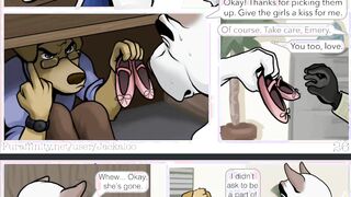 Unshaved Comic Dub: The Internship, Part 1.1 (Unshaved Toon, Furries, Wooly Fuckfest, Wooly, Public Rectal)
