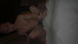 Suck it hard, then turn around