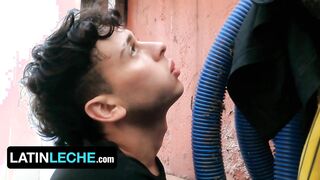 Brazilian Leche - 2 Twunks Nuzzle Undergarments in the Laundry Guest room and Plumb Each Other’s Brains Out