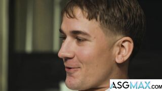 Ginormous Cocked Step-brother Chris Damned & Jock Brandon Anderson Get Insane at Home - NextDoorTaboo