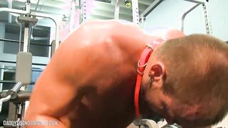 DaddysBondageBoys: Tormentor Colin Steele Shovels Jessie Balboa To Spunk With Electro And Tug