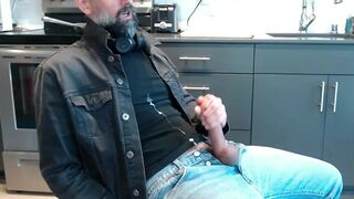 Daddies Large Penis Spunking for You