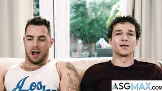 DISRUPTIVEFILMS Hetero Jocks Brink Together in Circle Fap