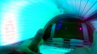 Justa9er Toying Around In Tanning Sofa with My Ample Milky Man meat